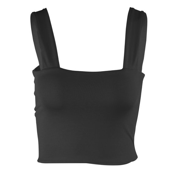 Women Black Top Summer - Picture 2 of 11